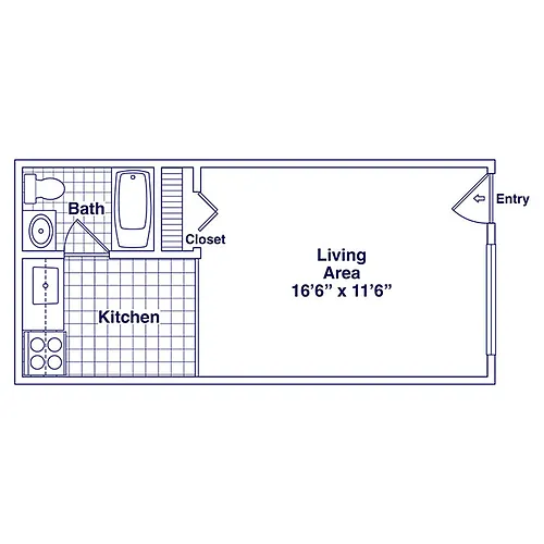 Floor plan Sp - Studio
