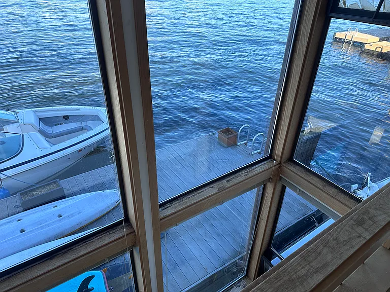 View from bedroom 1