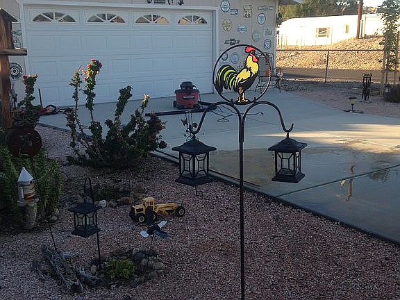 Garage driveway 
