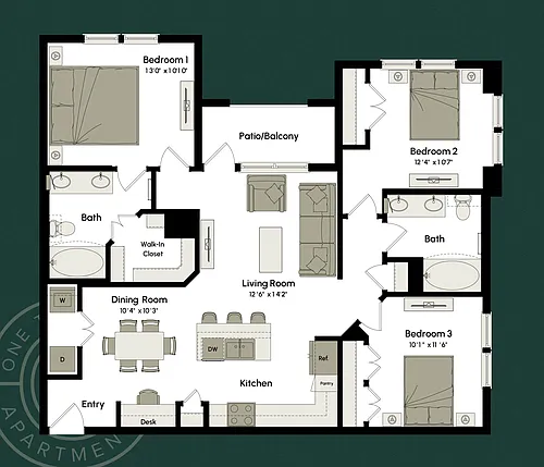 Floor plan C4