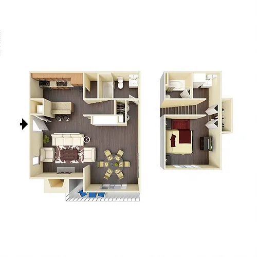 Floor plan Breckenridge
