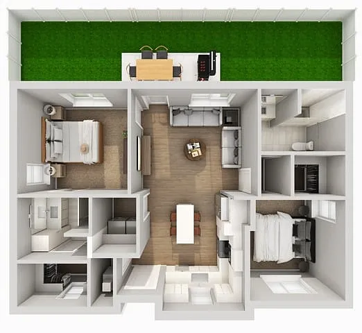 Floor plan Captiva