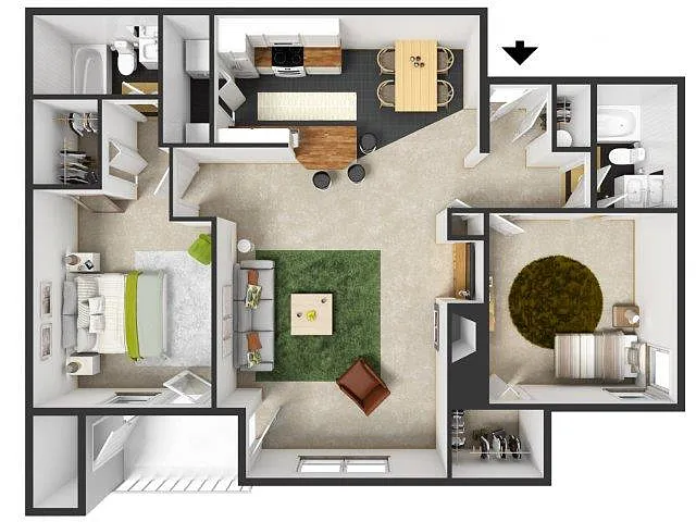 Floor plan McKenzie