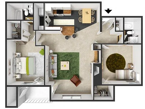 Floor plan McKenzie