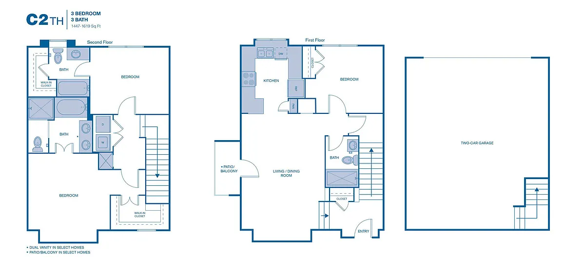 Floor plan C2TH