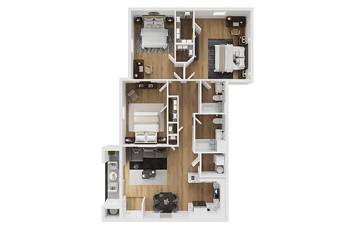 Floor plan The Monroe