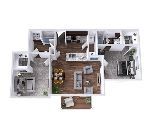 Floor plan B4 The Lavender