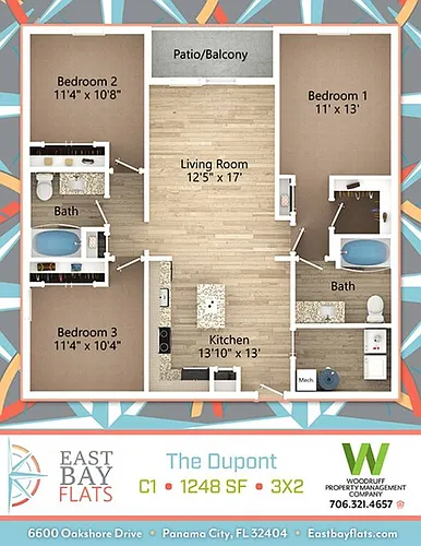 Floor plan The Dupont