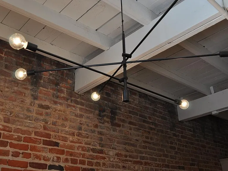 Designer fixtures.