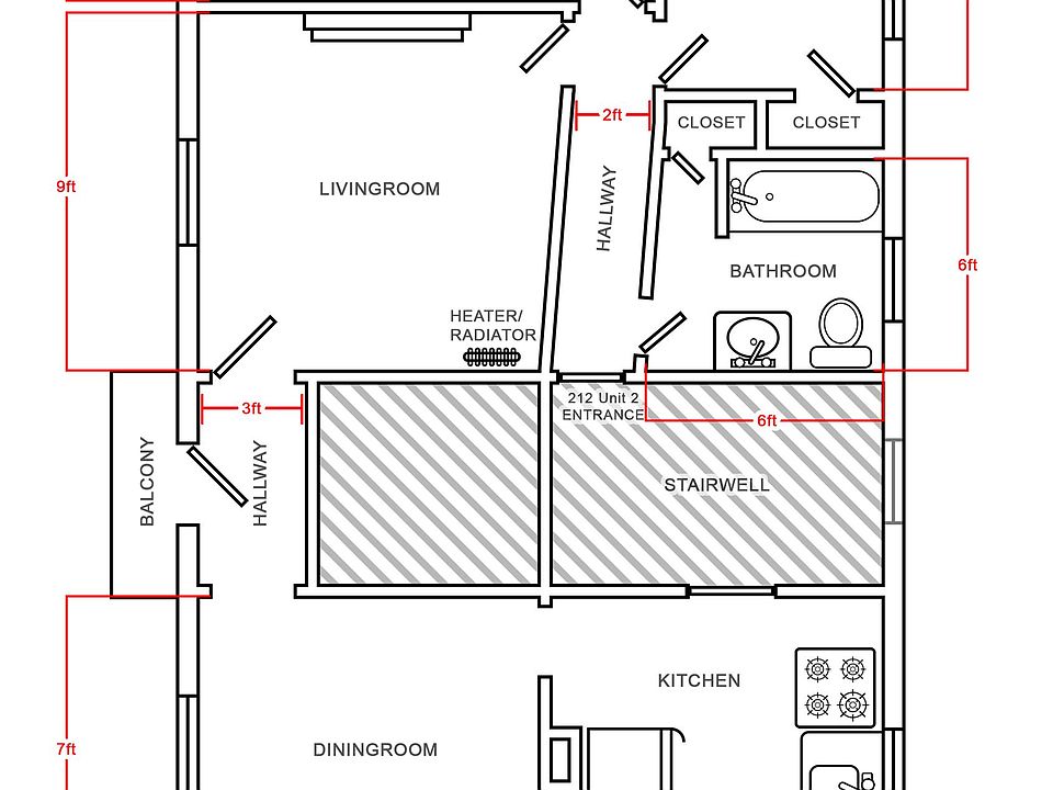 1st image of 212 Highland Ave Floor 2