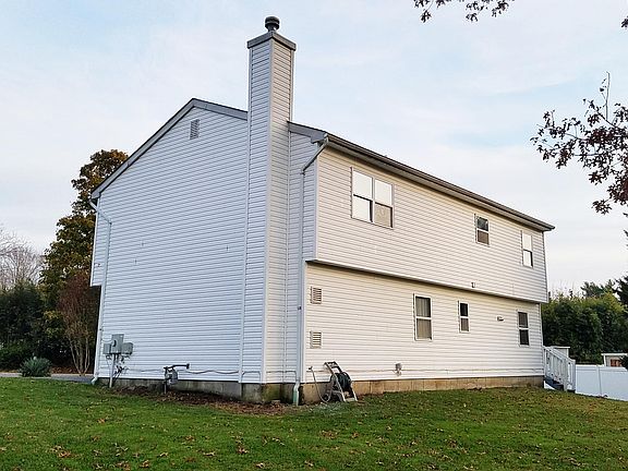 backyard of house