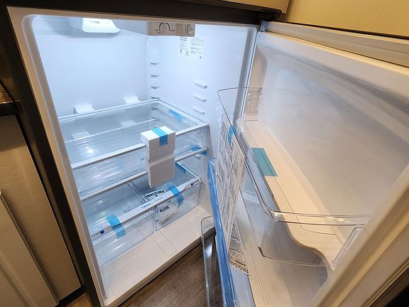 Brand-new refrigerator