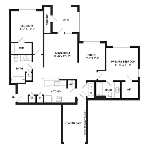 Floor plan Everest - Garage