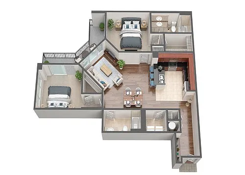 Floor plan B8