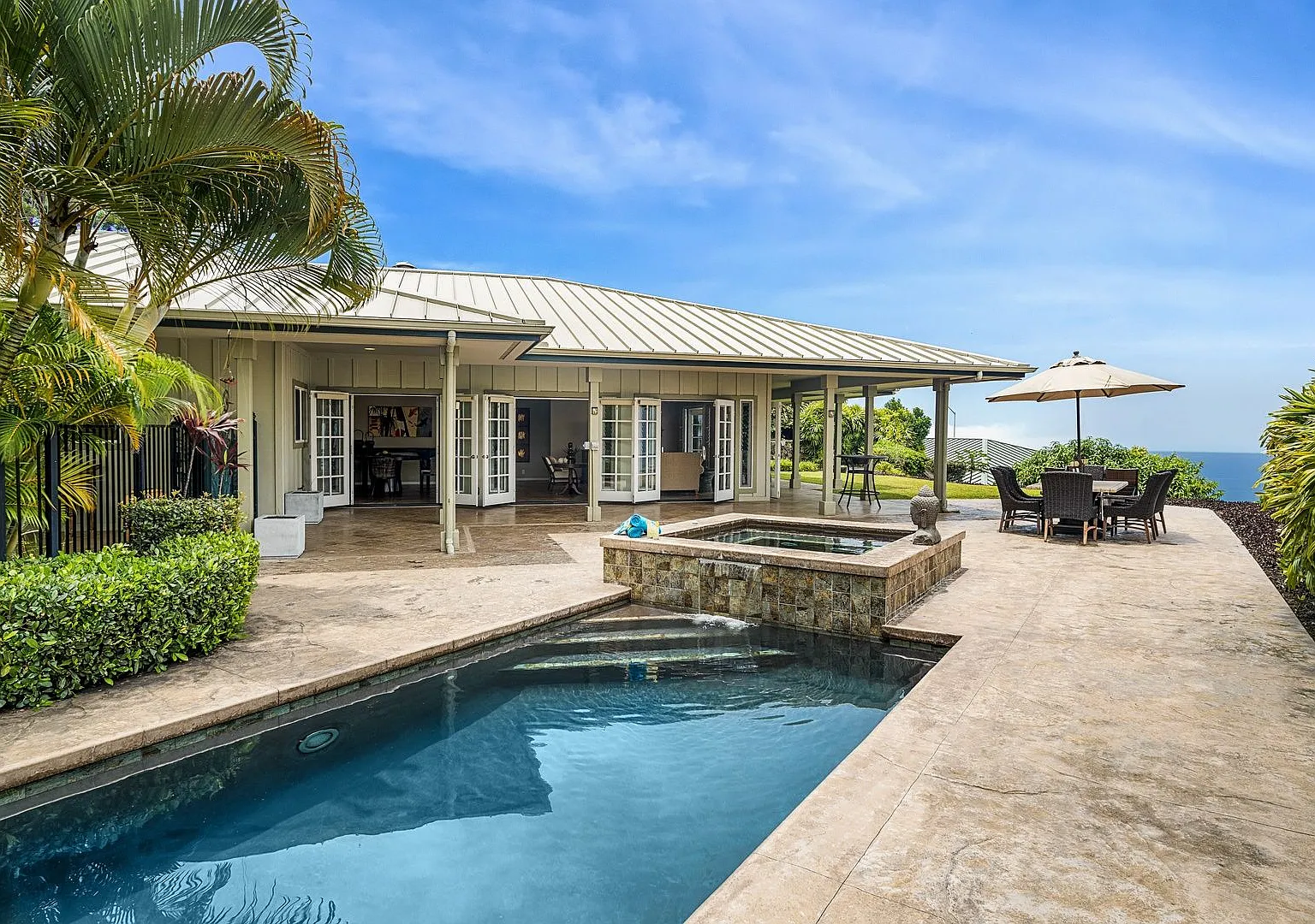 Spectacular Oceanview Home w/Private Pool & Spa, AC & Lanai - Sunset Hale — Photo 1