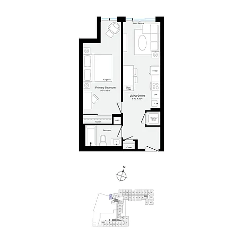 Floor plan W301