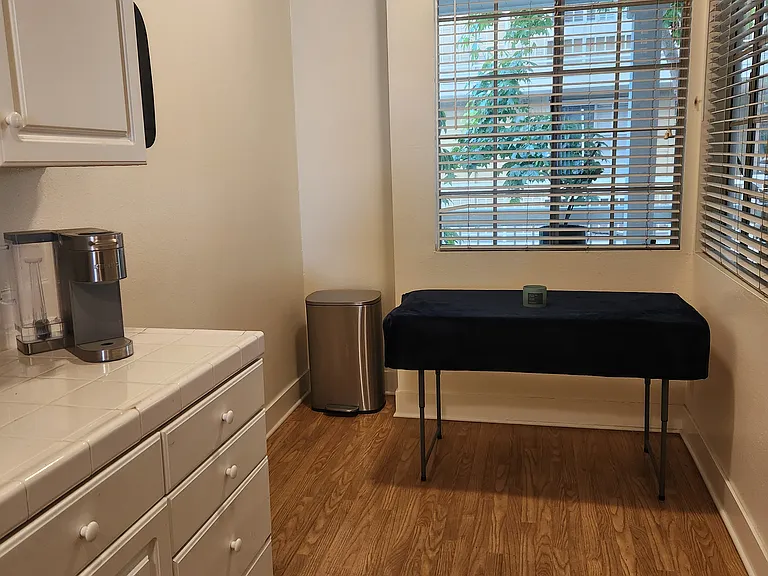 Kitchen nook.