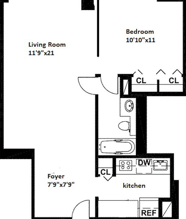 2nd image of 61 W 62nd St APT 7C