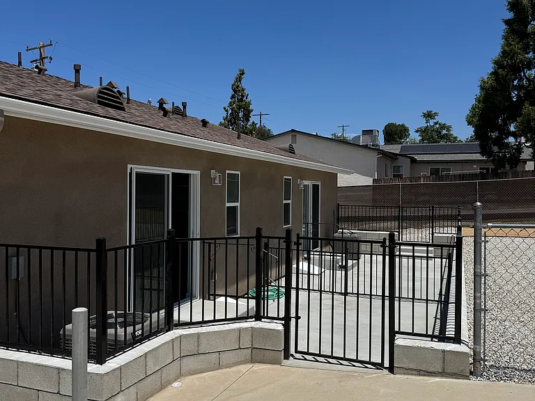 Rear Patio