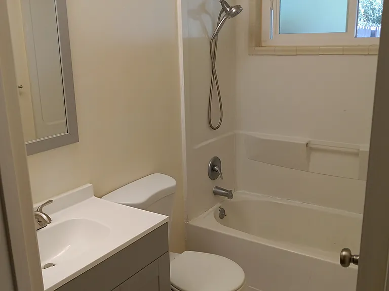 Main bathroom, renovated.