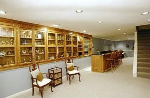 Basement - wet bar