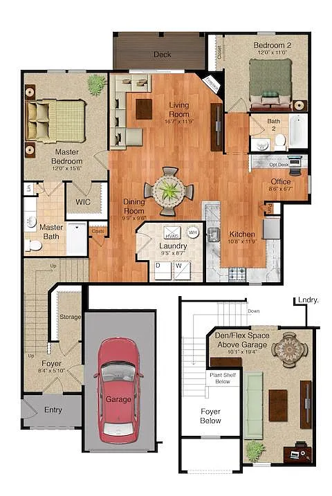 Floor plan Savannah