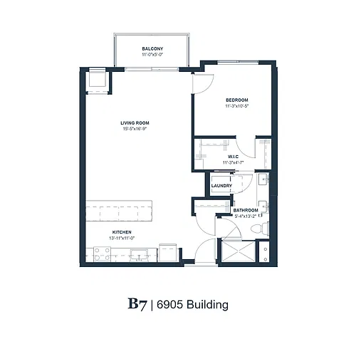 Floor plan B7