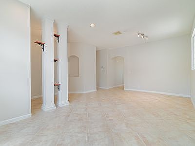 Newly painted interior