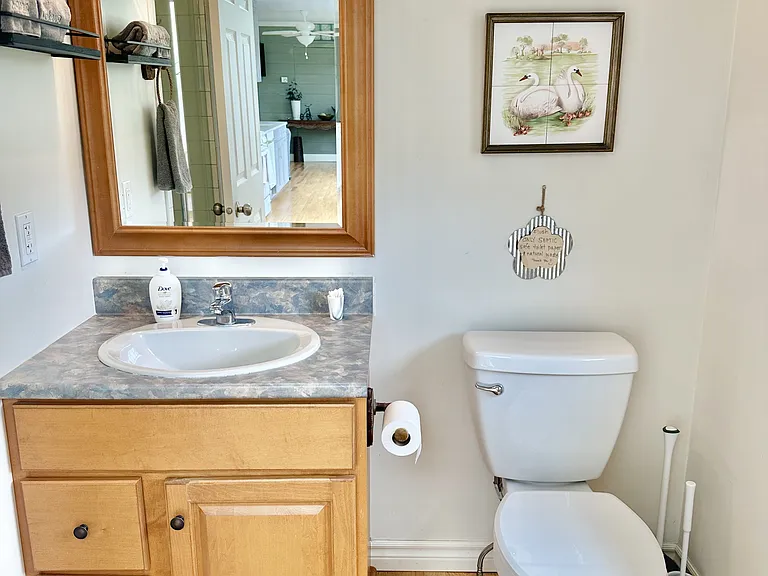 2nd full bathroom with shower
