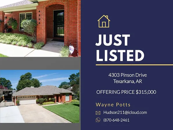 4303 Pinson Dr, Texarkana, AR 71854