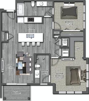 2nd image of 10985 116th Ave Unit 110