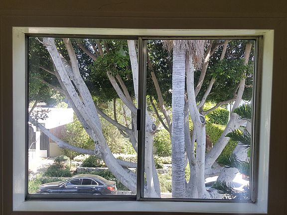 Front window facing street