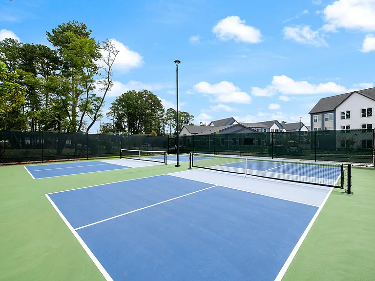 Two Pickleball Courts