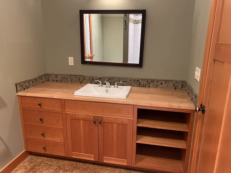 First floor bath