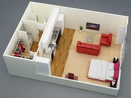 Floor plan The Roper