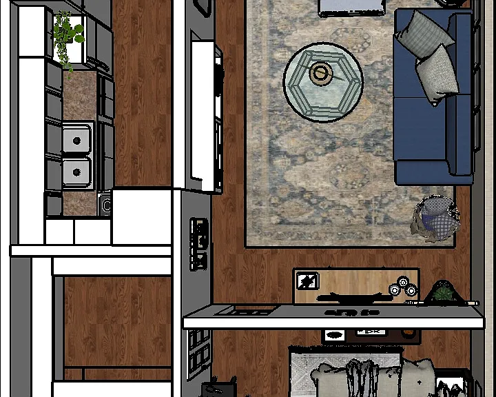 650 Sq Ft Floor Plan