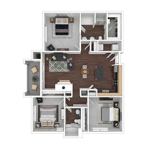 Floor plan C1