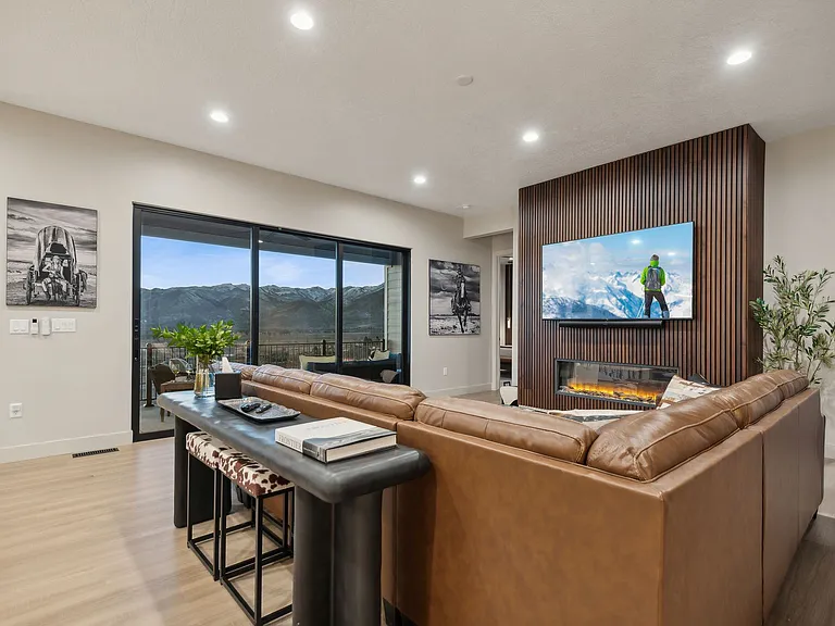 Upstairs Living Room, did we say, 'those views"?1