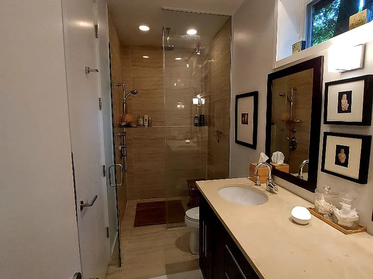 Full bath with walk in shower