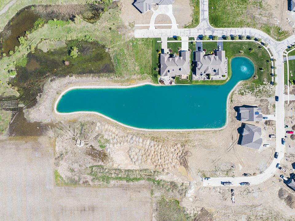 Aerial View of Village of 12 Lakes - Very Early Development