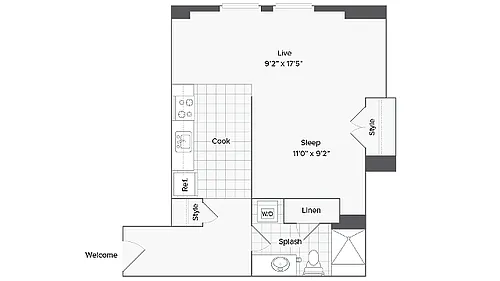 Floor plan Athens - Junior