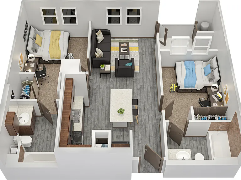 B4 | 2BD | 2BA | 904 SF B4 | 2BD | 2BA | 904 SF