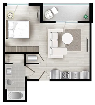 Floor plan Palmetto