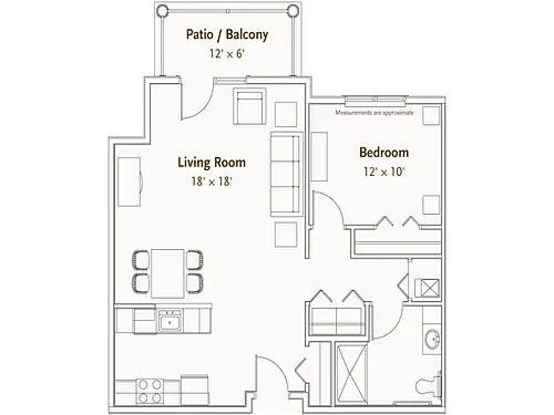 Floor plan Roanoke