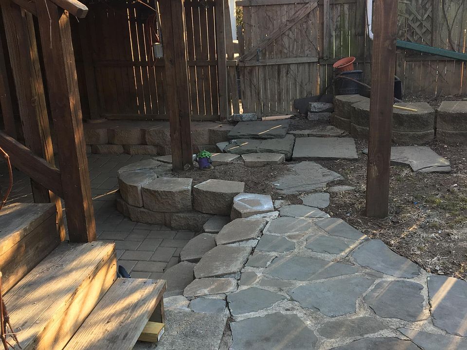 Patio under deck
