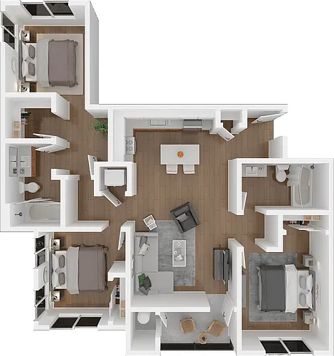 Floor plan Pacific