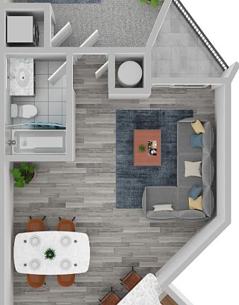 2nd image of 3838 Rainbow Blvd APT 1201