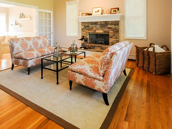 Living Room with Fireplace