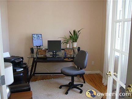 den w/french doors off front entry