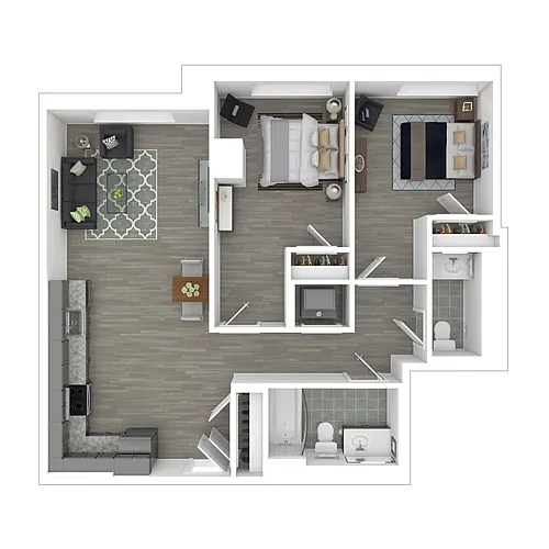 Floor plan The Waypoint (B9A-UD)